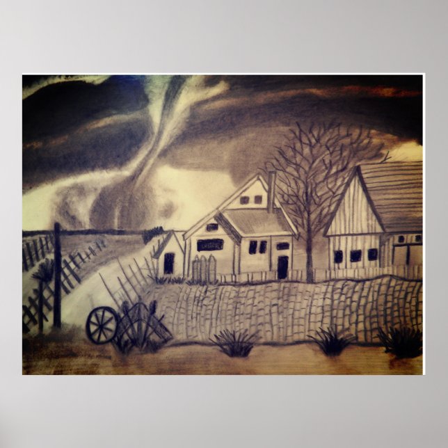 OZ-GALE-FARM-Plakat Poster (Vorne)