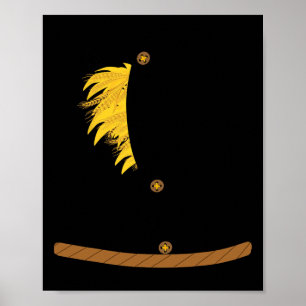 OZ Halloween Scarecrow Kostüm Kunst-Spaß-Zauberer Poster