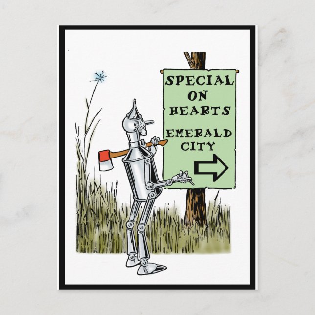 Oz - Tin Man Postkarte (Vorderseite)