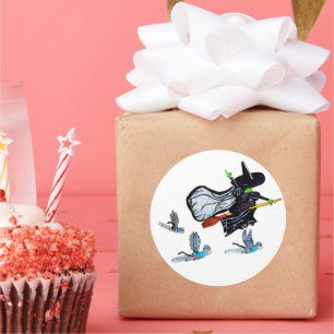 OZ, WENN DU DENKST, ICH BIN EIN SCHLECHTER WITCH RUNDER AUFKLEBER