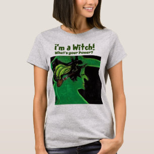 OZ WITCH WAS IST IHR POWER Witz-T T-Shirt