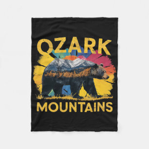 Ozark Berge Arkansas Bär Naturwanderweg Campin Fleecedecke