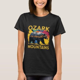 Ozark Berge Arkansas Bär Naturwanderweg Campin T-Shirt