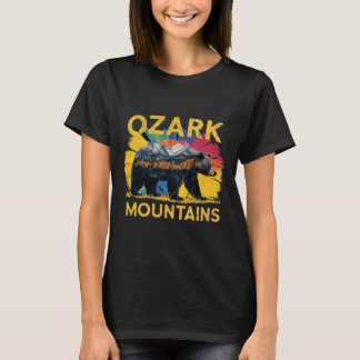 Ozark Berge Arkansas Bär Naturwanderweg Campin T-Shirt