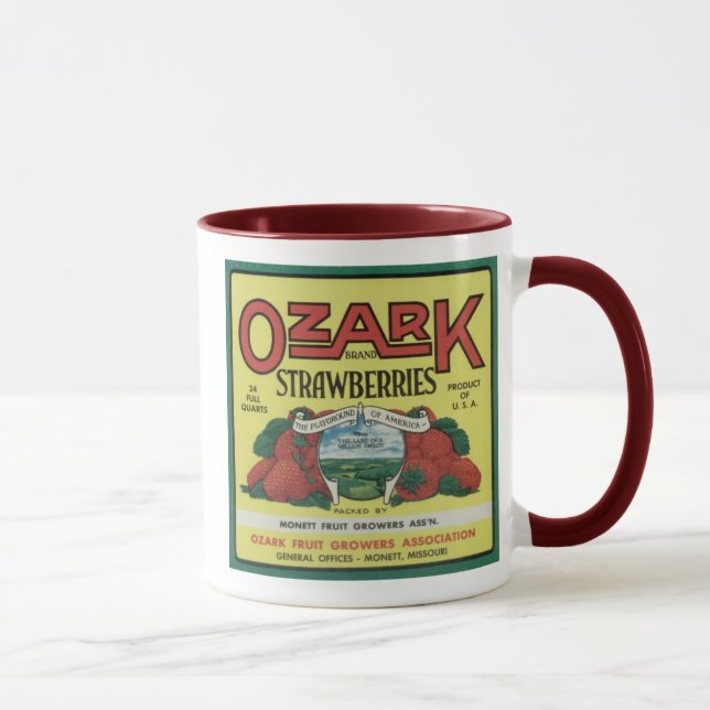 Ozark Erdbeeren Tasse (Rechts)
