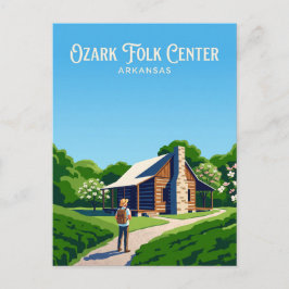 Ozark Folk Center State Park USA -> Ozark Folk Cen Postkarte