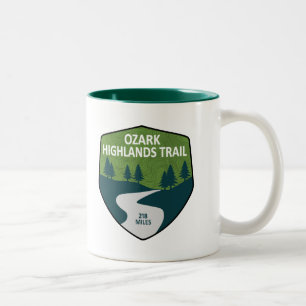 Ozark Highlands Trail Zweifarbige Tasse
