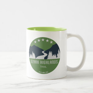 Ozark Highlands Trail Zweifarbige Tasse