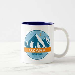 Ozark Mountains Zweifarbige Tasse