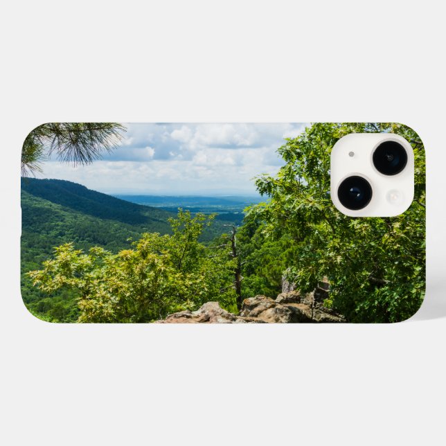 Ozark National Forest Cliff View Case-Mate iPhone Hülle (Rückseite (Horizontal))