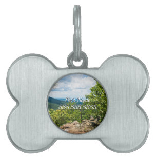 Ozark National Forest Cliff View Pet ID Tag Tiermarke