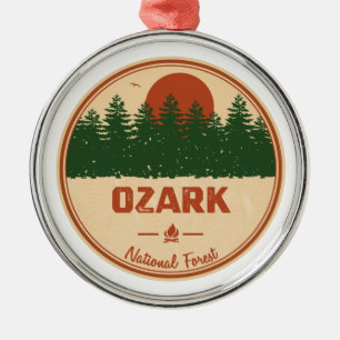 Ozark National Forest Ornament Aus Metall