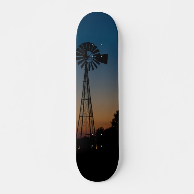 Ozark Sunset Windmill Skateboard (Vorne)