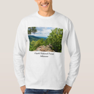 Ozark Wald-Klippen-Ansicht T-Shirt