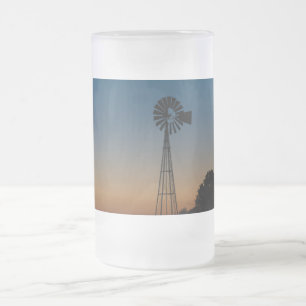 Ozark Windmill Sunset Mattierte Tasse