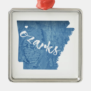 Ozarks, Arkansas-Holzkörner Ornament Aus Metall