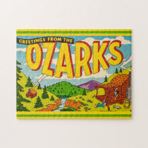 Ozarks-Gruß 11x14 Puzzle