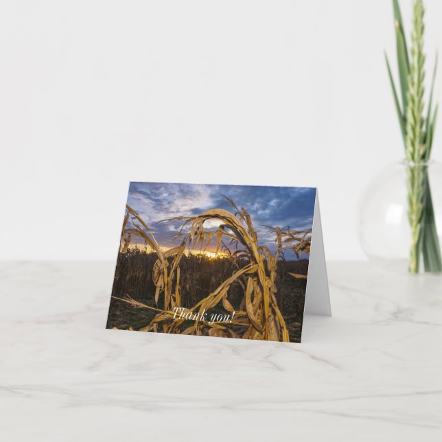 Ozarks Harvest Danke-Card Dankeskarte (Vorderseite)