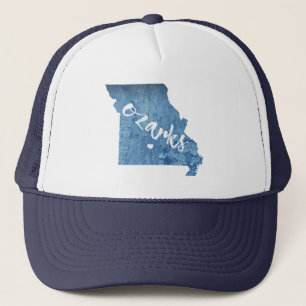 Ozarks, Missouri-Holzkörner Truckerkappe