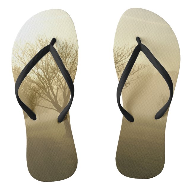 Ozarks Misty Golden Morning Sunrise Flip Flops (Fußbett)