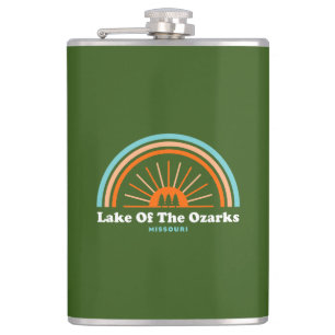 Ozarks-Regenbogensee Flachmann