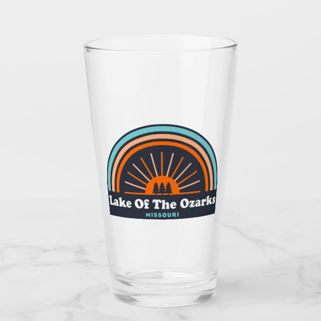 Ozarks-Regenbogensee Glas (Vorderseite)