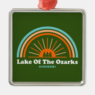 Ozarks-Regenbogensee Ornament Aus Metall