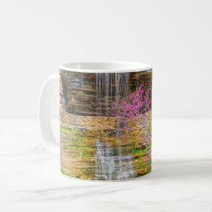 Ozarks Waterfall Spring Bluff Coffee Tasse