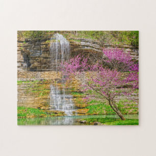 Ozarks Waterfall Spring Bluff Puzzle