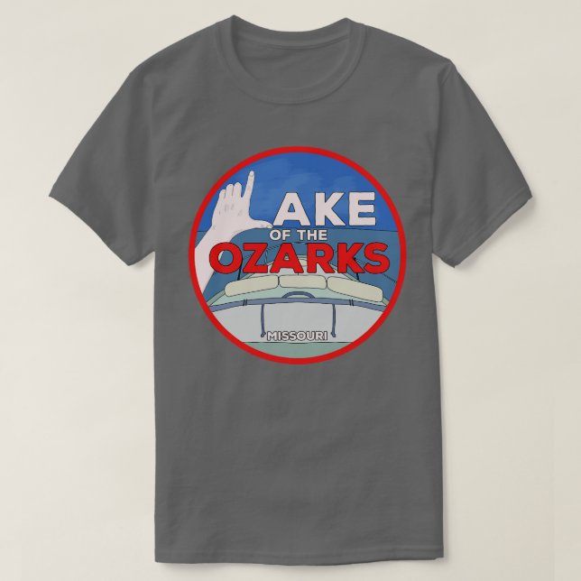 Ozarksee 1 T-Shirt (Design vorne)