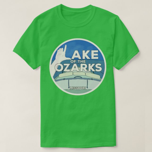 Ozarksee T-Shirt (Design vorne)