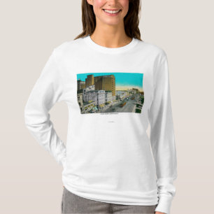 Ozean-Allee, die, Long Beach Ost schaut T-Shirt