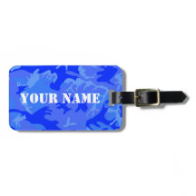 Ozean-Blau-Camouflagegepäckumbau