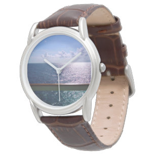 Ozean-Blau-Männer Armbanduhr