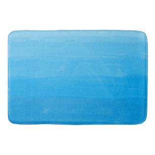 Ozean-Blau Ombre Bad-Matte Badematte