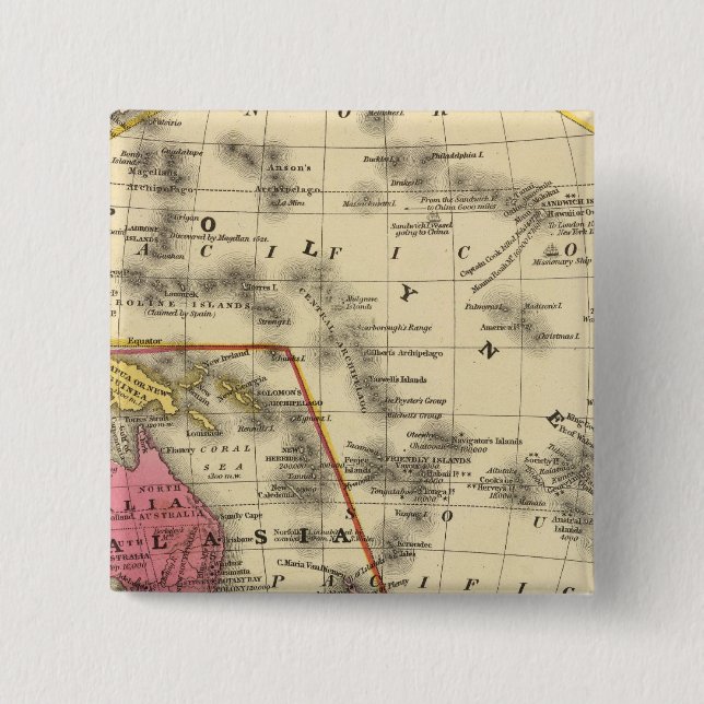 Ozean Button (Vorderseite)