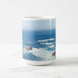Ozean der Blaue Segel-Cup-Tasse der Welt Kaffeetasse