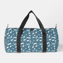 Ozean der gemusterten Musik Duffle Bag