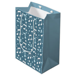 Ozean der gemusterten Musik Mittlere Geschenktüte