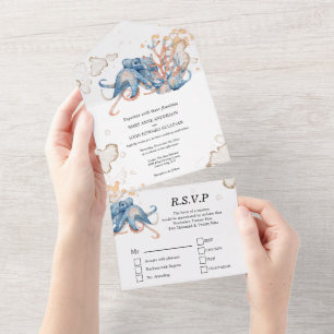 Ozean der Korallen All In One Einladung