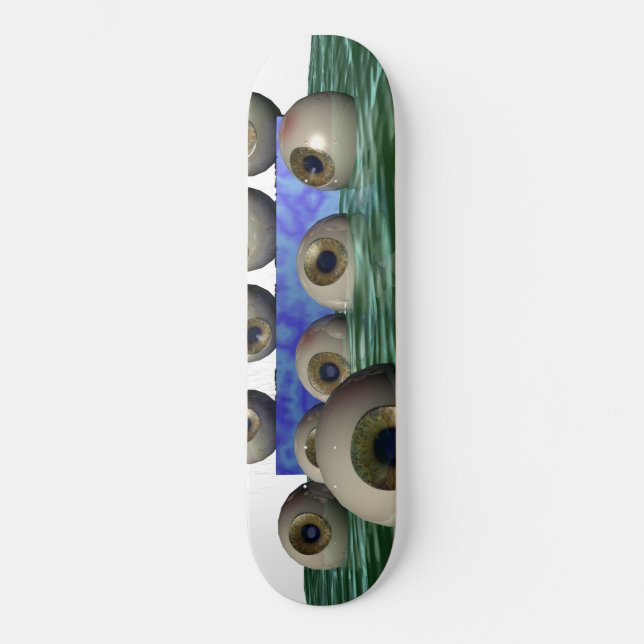 Ozean des Riss-Brettes Skateboard (Vorderseite)