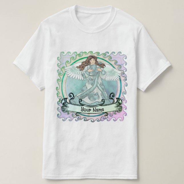 Ozean Engel  T-Shirt (Design vorne)