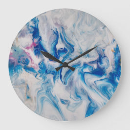 Ozean Flüstern Große Wanduhr