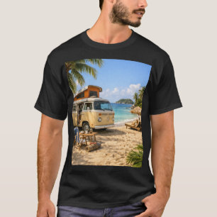 Ozean Freiheit Vanlife T-Shirt