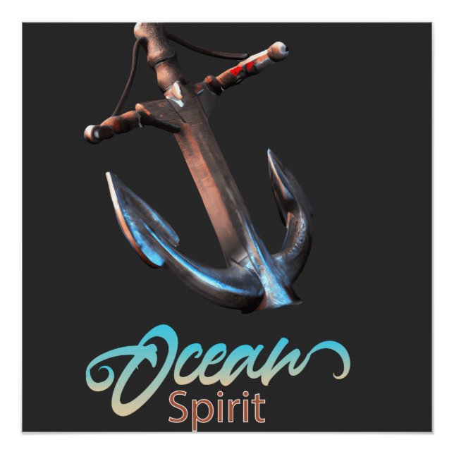 Ozean-Geist-Zeichen Poster (Vorderseite)