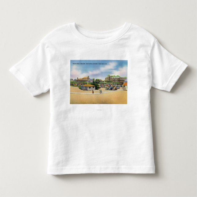 Ozean-Haus, Unterbrecher und Parkboden Kleinkind T-shirt (Vorderseite)