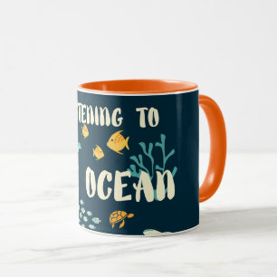 Ozean hören, Erde Tasse