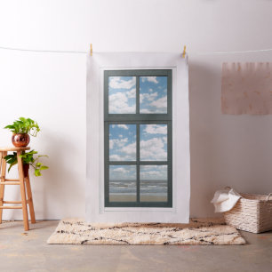 Ozean-Imitat-Fenster-Ansicht Stoff