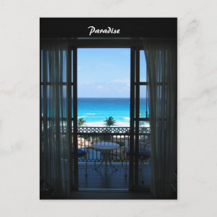 Ozean in Cancun, Mexiko Postkarte