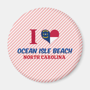 Ozean-Insel-Strand, North Carolina Magnet